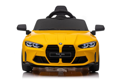 Elektro Kindermotorrad BMW M4 Gelb