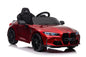 Elektro Kinderauto BMW M4 Rot Lackiert 12V 2x45W