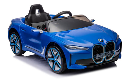 Elektro Kindermotorrad BMW I4 Blau