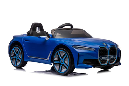 Elektro Kindermotorrad BMW I4 Blau