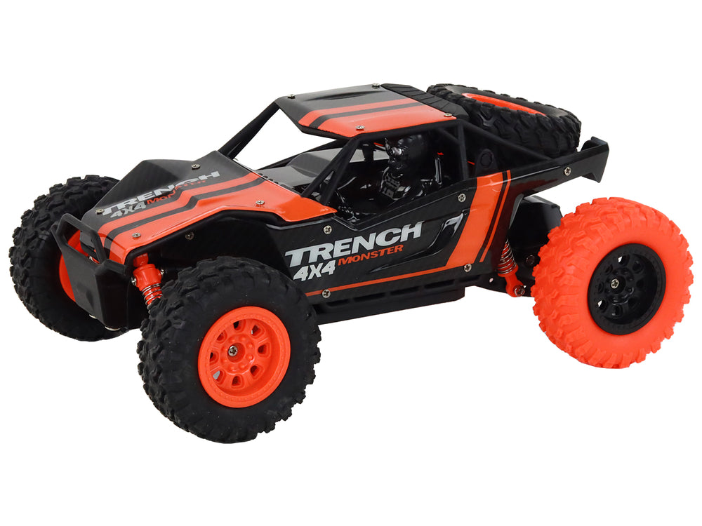 Ferngesteuertes Spielzeugauto Geländewagen R/C 1:24 Orange