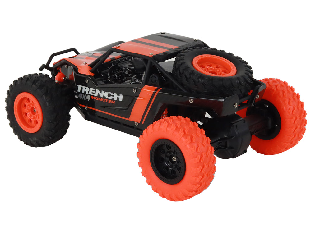 Ferngesteuertes Spielzeugauto Geländewagen R/C 1:24 Orange