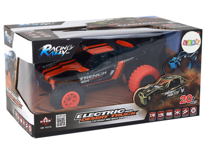 Ferngesteuertes Spielzeugauto Geländewagen R/C 1:24 Orange