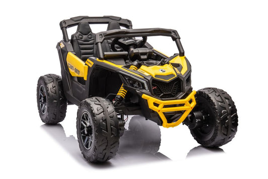 Elektro Kinderauto Buggy Can-am DK-CA003 Gelb 24V 4x4