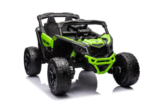 Elektro Kinderauto Buggy Can-am DK-CA003 Grün Lackiert 24V