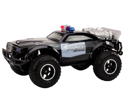 Ferngesteuertes Gelände-Polizeiauto Spielzeug RC 1:8