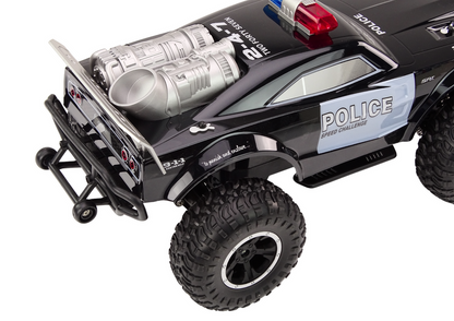Ferngesteuertes Gelände-Polizeiauto Spielzeug RC 1:8