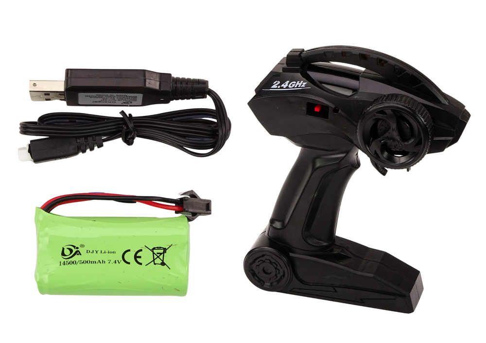 Ferngesteuertes Gelände-Polizeiauto Spielzeug RC 1:8