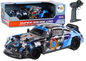 Ferngesteuertes Spielzeugauto 1:18 Gummiräder Drift Blau