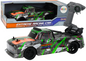 Ferngesteuertes Spielzeugauto 1:16 Gummi-Drifträder Grau-Grün