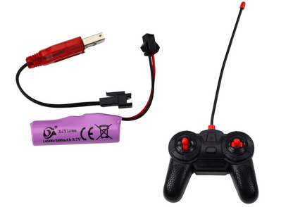 Ferngesteuertes Spielzeugauto RC Racer 1:12 Mit Roten Lichtern Und Geräuschen
