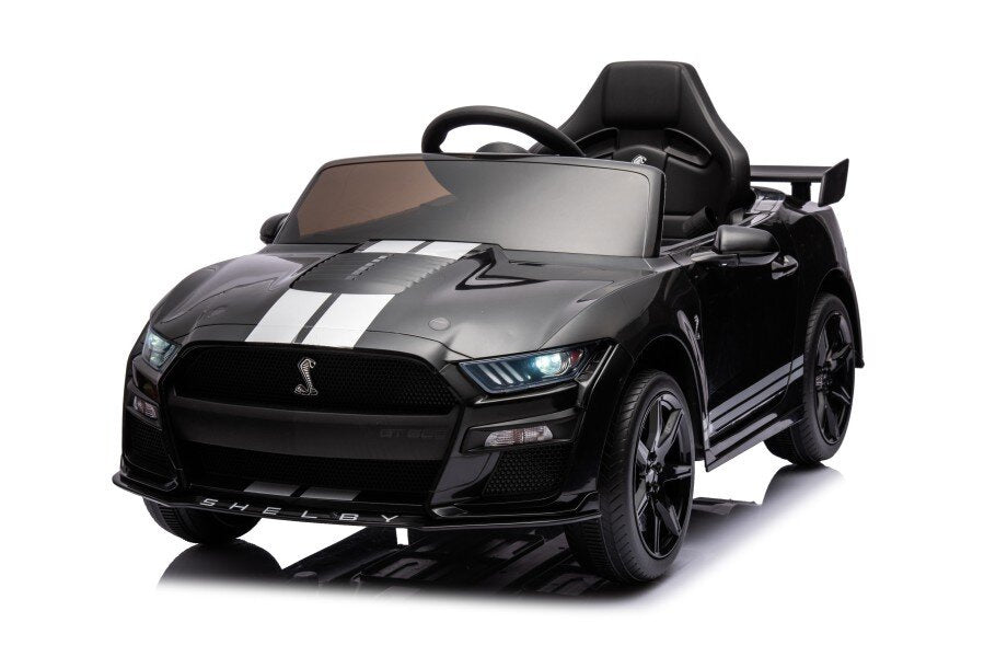 Elektro Kinderfahrzeug Ford Mustang GT500 Shelby Schwarz