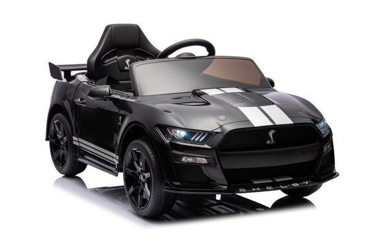 Elektro Kinderfahrzeug Ford Mustang GT500 Shelby Schwarz