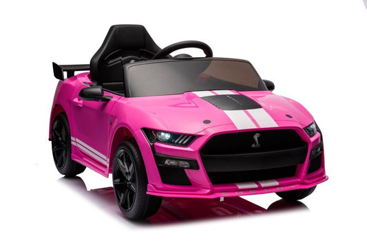 Elektro Kinderfahrzeug Ford Mustang GT500 Shelby Rosa