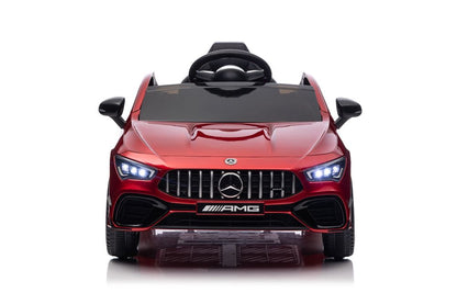 Elektro Kinderauto Mercedes CLA 45s AMG Rot Lackiert 4x4