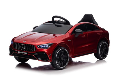 Elektro Kinderauto Mercedes CLA 45s AMG Rot Lackiert 4x4