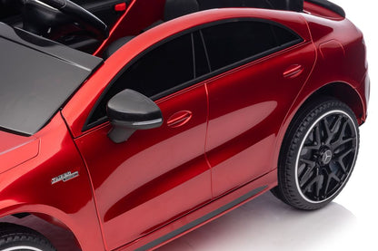 Elektro Kinderauto Mercedes CLA 45s AMG Rot Lackiert 4x4