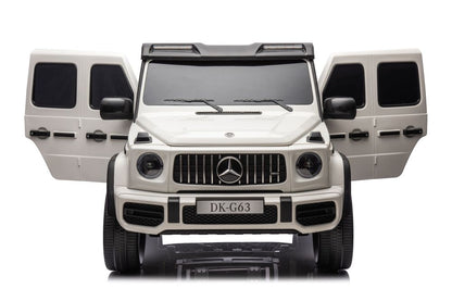Elektro Kinderauto Mercedes G63 XXL Weiß 4x4