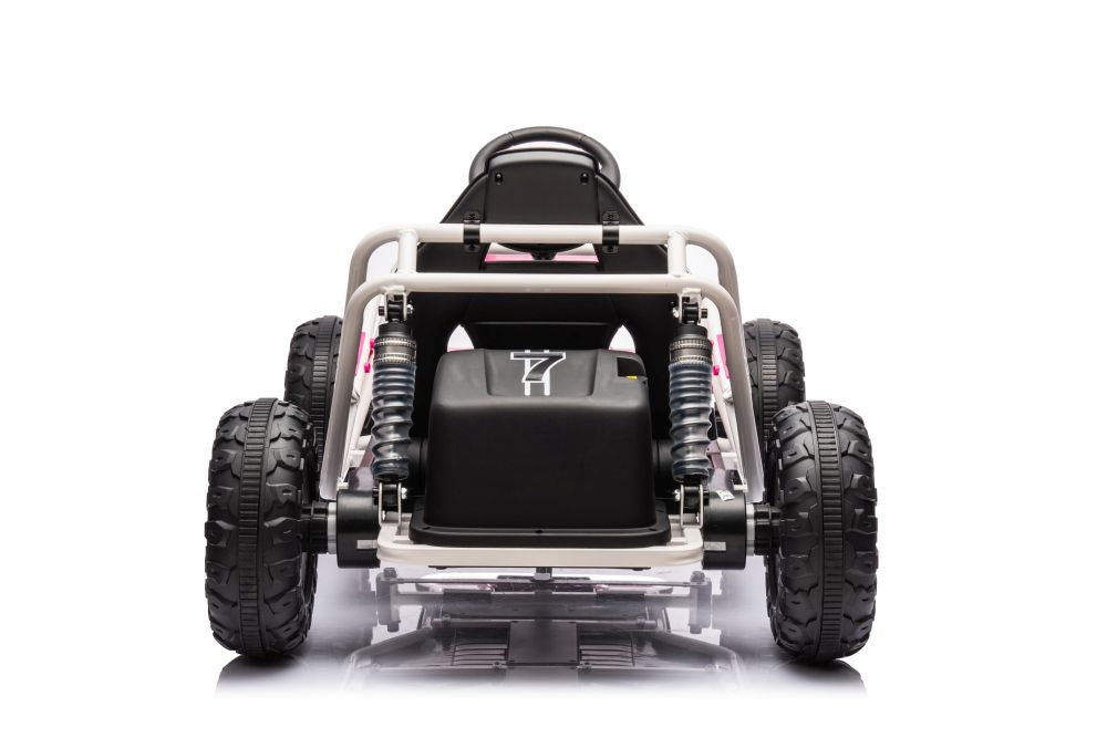 Batterie Auto Buggy A8812 Rosa 24V