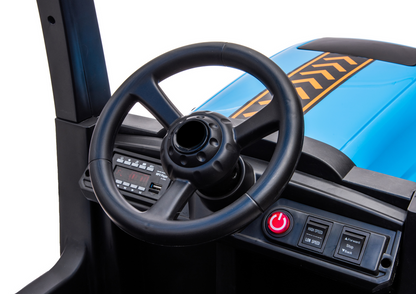 Elektro Kindertraktor A011 24V Blau