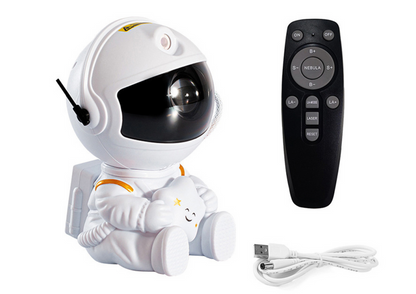 Astronaut Projector with LED Star USB Remote Control