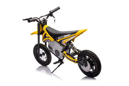 Elektro Kindermotorrad Motocross Bike A9901 Gelb 24V
