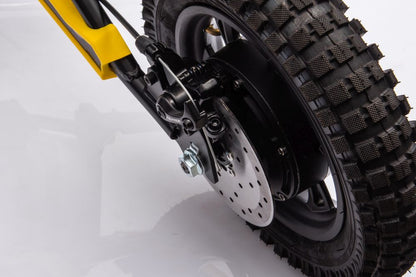 Elektro Kindermotorrad Motocross Bike A9901 Gelb 24V