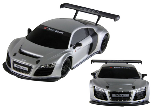 Ferngesteuertes Spielzeugauto 1:24 AUDI R8 LMS Silber