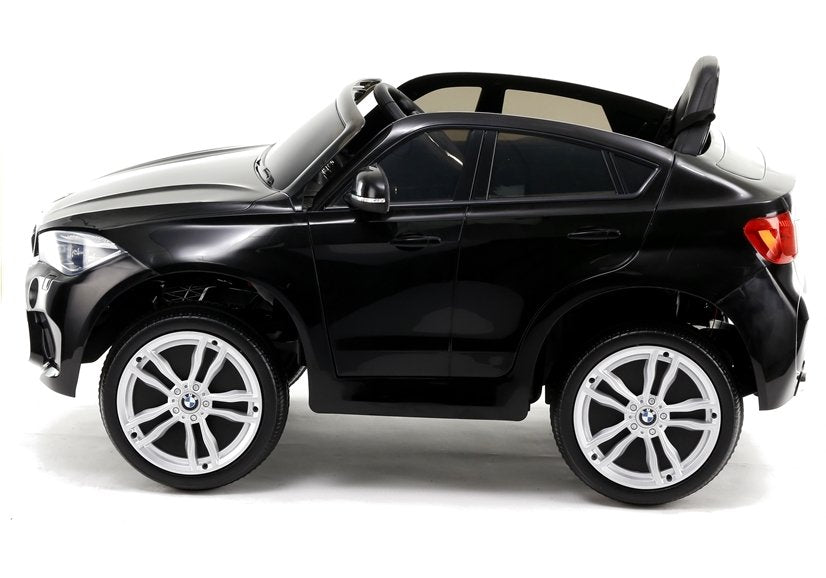 Elektro Kindermotorrad BMW X6 Ledersitz Schwarz LED Scheinwerfer EVA Reifen
