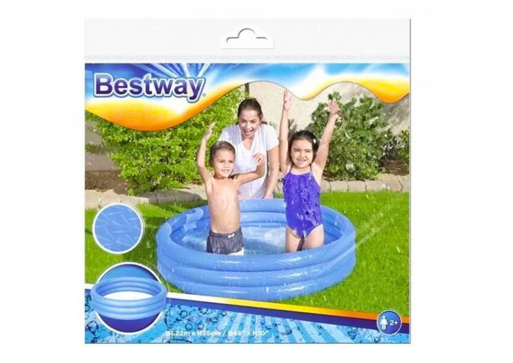 Inflatable pool blue 122 cm x 25 cm Bestway 51025