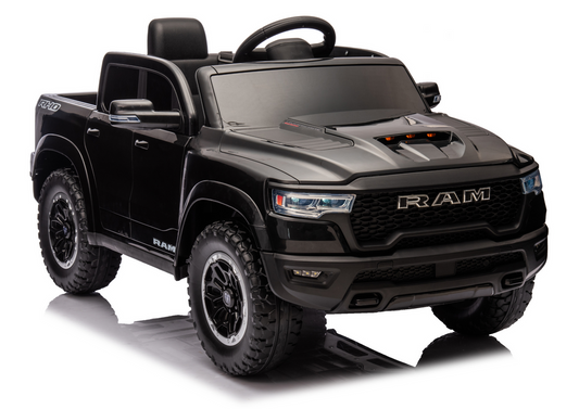 Elektro Kinderauto Dodge Ram ZB618 Schwarz 4x45W 2-6 km/h
