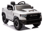 Elektro Kinderauto Dodge Ram Weiß 12V 4x45W für Kinder von 3 bis 8 Jahren