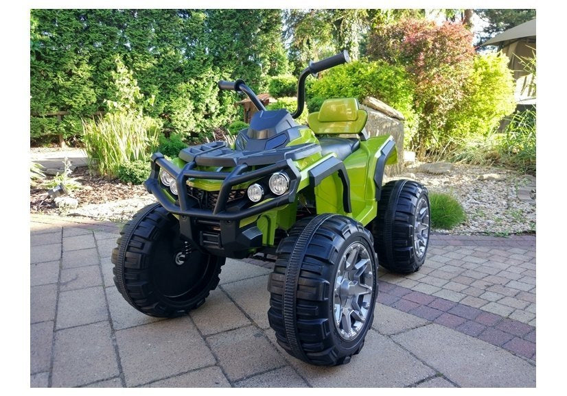 Elektro Kinderquad BMD0906 Grün 2x45W 2,4G Ledersitz