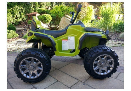 Elektro Kinderquad BMD0906 Grün 2x45W 2,4G Ledersitz