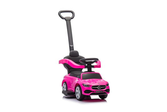 Rutschauto Mit Schieber Mercedes 3in1 Pink