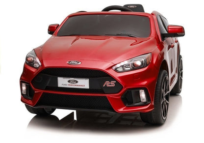 Children's vehicle Ford Focus RS painted red 2x45W