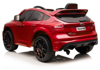 Children's vehicle Ford Focus RS painted red 2x45W