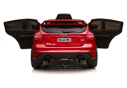 Children's vehicle Ford Focus RS painted red 2x45W