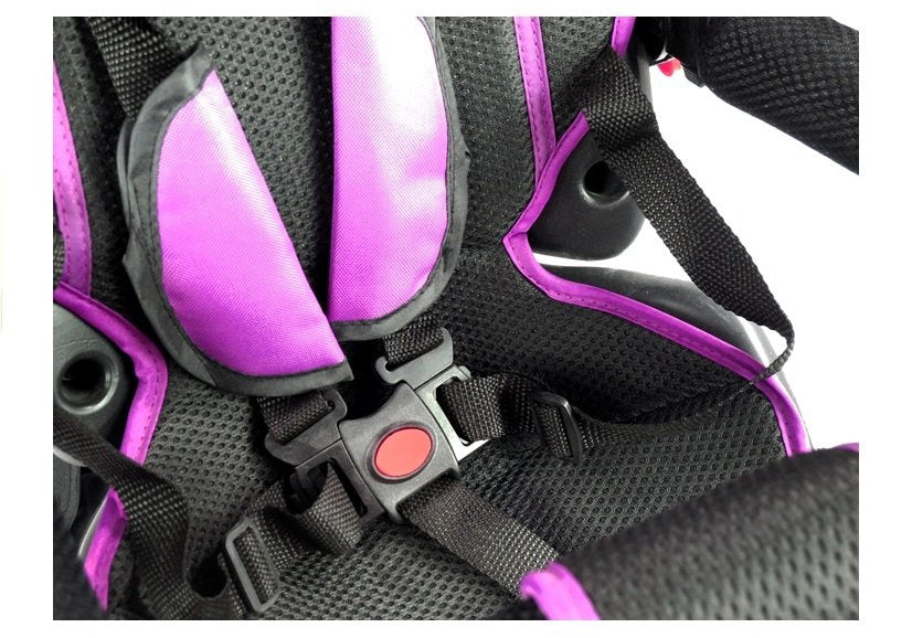 Dreirad PRO500 Violett Sonnendach Gummiräder