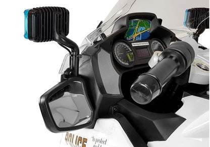 Elektro Kindermotorrad BMW Polizei Weiß 24V