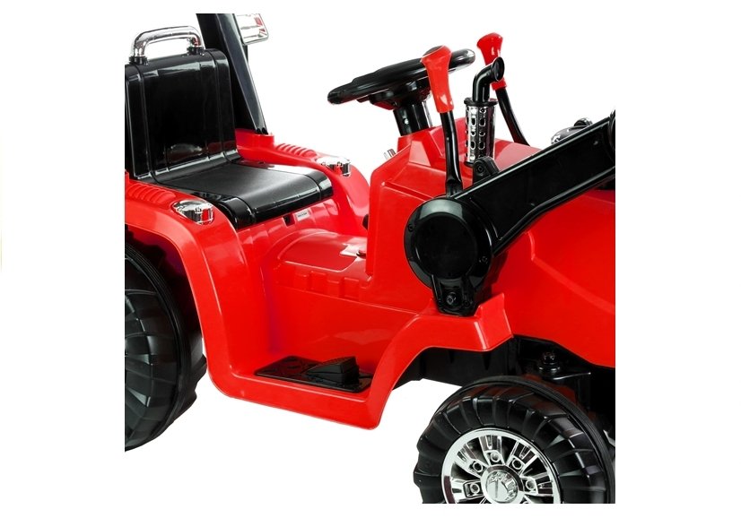 Electric Car for Children Backhoe Loader Tractor ZP1005 Red 2.4G