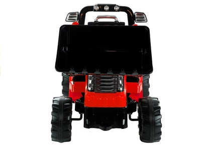 Electric Car for Children Backhoe Loader Tractor ZP1005 Red 2.4G