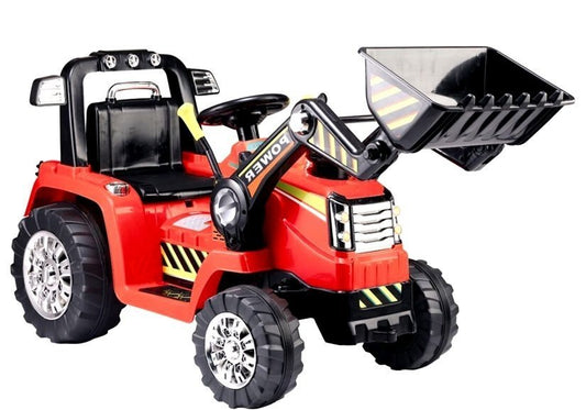 Electric Car for Children Backhoe Loader Tractor ZP1005 Red 2.4G