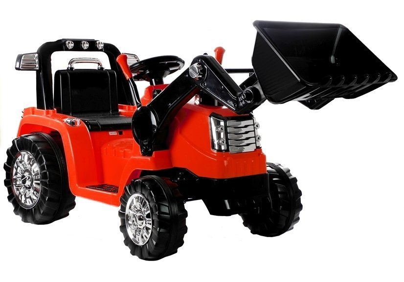 Electric Car for Children Backhoe Loader Tractor ZP1005 Red 2.4G