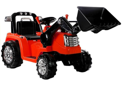 Electric Car for Children Backhoe Loader Tractor ZP1005 Red 2.4G