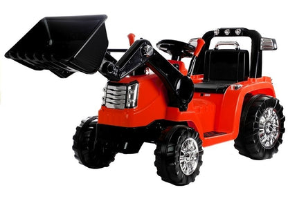 Electric Car for Children Backhoe Loader Tractor ZP1005 Red 2.4G
