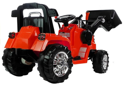 Electric Car for Children Backhoe Loader Tractor ZP1005 Red 2.4G