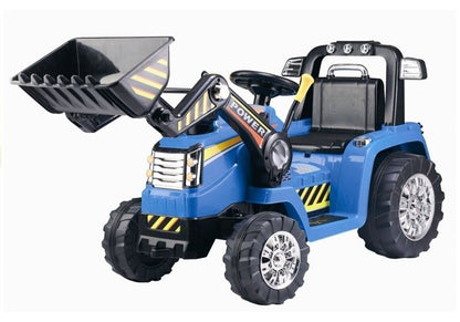 Electric Car for Children Backhoe Loader Tractor ZP1005 Blue 2.4G