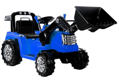 Electric Car for Children Backhoe Loader Tractor ZP1005 Blue 2.4G