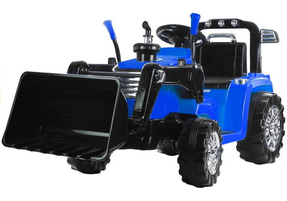 Electric Car for Children Backhoe Loader Tractor ZP1005 Blue 2.4G